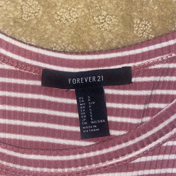 Pink and white forever 21 t shirt dress! - Picture 3 of 3